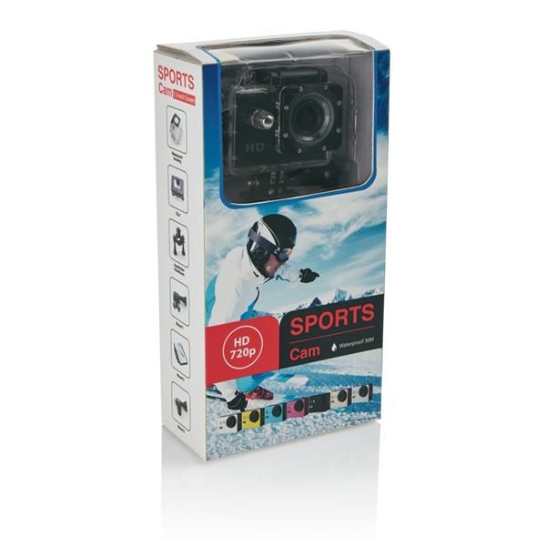 Kamera sportowa HD z 11 akcesoriami-1652844