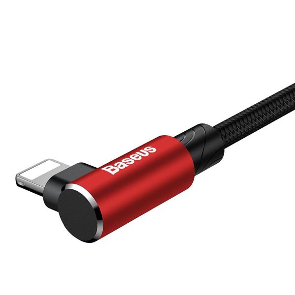 Baseus kabel MVP Elbow USB - Lightning 1,0 m 2A czerwony-2055345