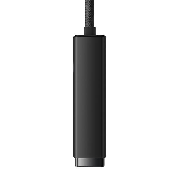 Baseus Lite Series adapter USB Typ A - RJ45 gniazdo LAN 100Mbps czarny (WKQX000001)-2388128