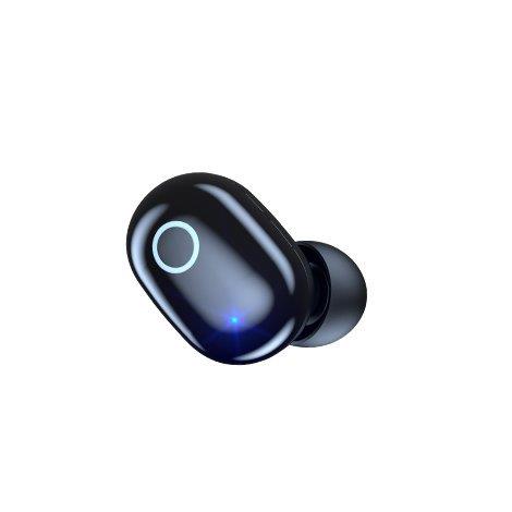 Proda dokanałowe bezprzewodowe słuchawki Bluetooth 5.0 TWS czarny (PD-BT500 black)-2157586
