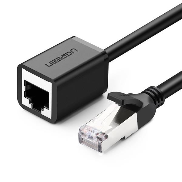 Ugreen przedłużacz kabel internetowy Ethernet RJ45 Cat 6 FTP 1000 Mbps 5 m czarny (NW112 11283)-2170693
