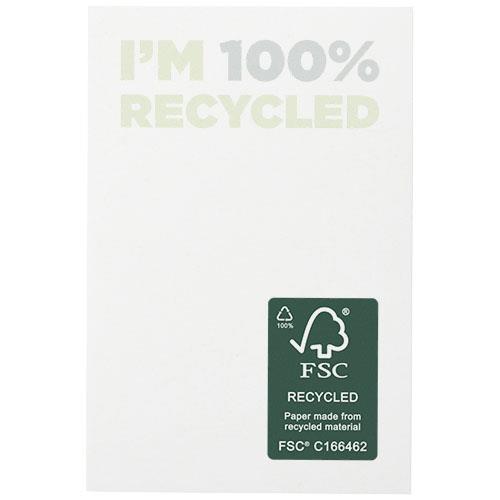 Karteczki samoprzylepne z recyklingu o wymiarach 50 x 75 mm Sticky-Mate® -2336034