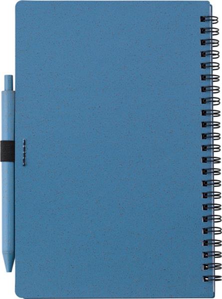 Notatnik ok. A5 ze słomy pszenicznej z długopisem-1989672