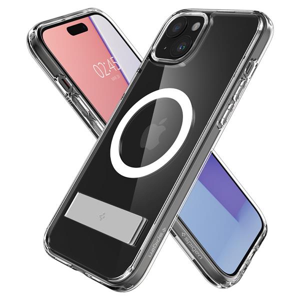 Spigen Ultra Hybrid S MagSafe, crystal clear - iPhone 15 Plus-3139576