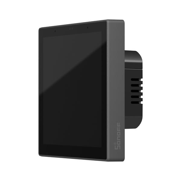 Sonoff panel sterowania inteligentnego domu z ekranem dotykowym Zigbee 3.0 Google Assistant, Alexa czarny (NSPanel Pro)-2965272