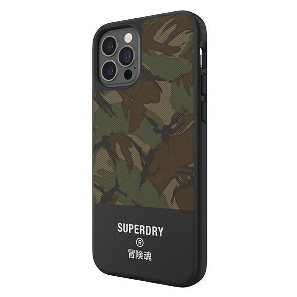 SuperDry Moulded Canvas iPhone 12/12 Pro Case moro/camo 42588-2285018