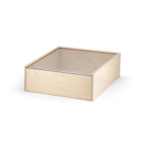 BOXIE CLEAR L. Drewniane pudełko L-2042047