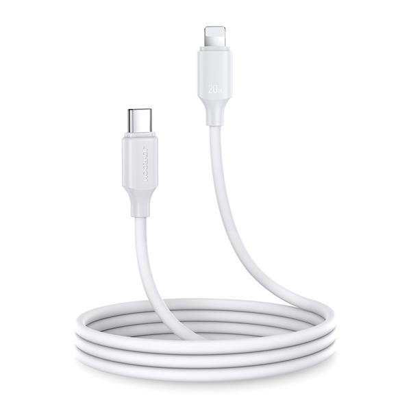 Joyroom kabel USB-C - Lightning 480Mb/s 20W 1m biały (S-CL020A9)-2428569