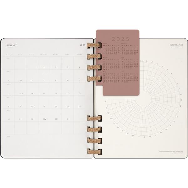 Spiralny kalendarz MOLESKINE Life - VM490-03/2025-3354227