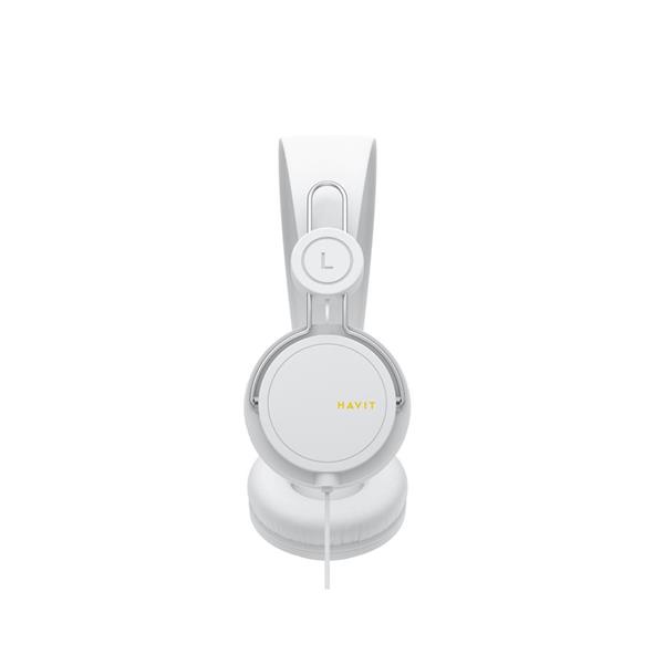 HAVIT słuchawki przewodowe HV-H2198D nauszne białe-3018062