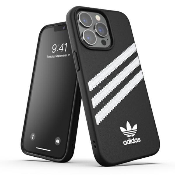 Etui Adidas OR Moulded Case PU na iPhone 13 Pro / 13 czarno biały / black white 47114-2284345
