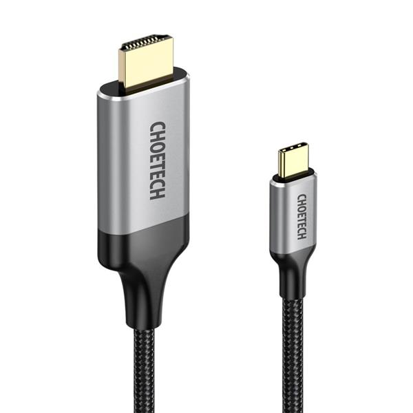 Choetech kabel przewód USB Typ C (męski) - HDMI (męski) 4K 60Hz 2 m czarny (CH0021-BK)-2218791