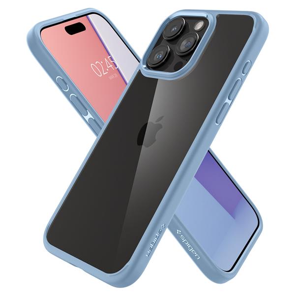 Spigen Crystal Hybrid, sierra blue - iPhone 15 Pro Max-3138318