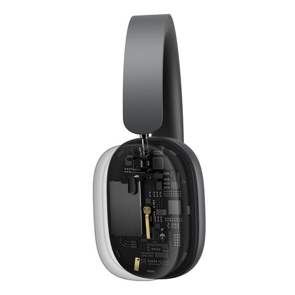 Baseus Bowie H1 słuchawki bezprzewodowe Bluetooth 5.2 ANC szary (NGTW230013)-2404051