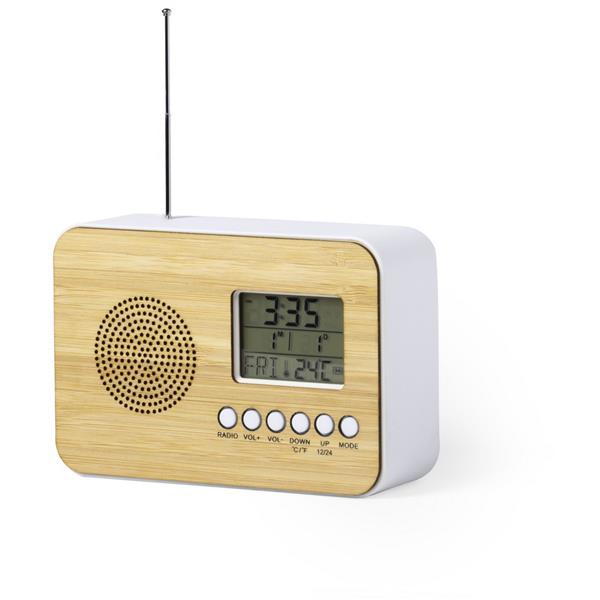 Zegar na biurko z alarmem, radio-1956782