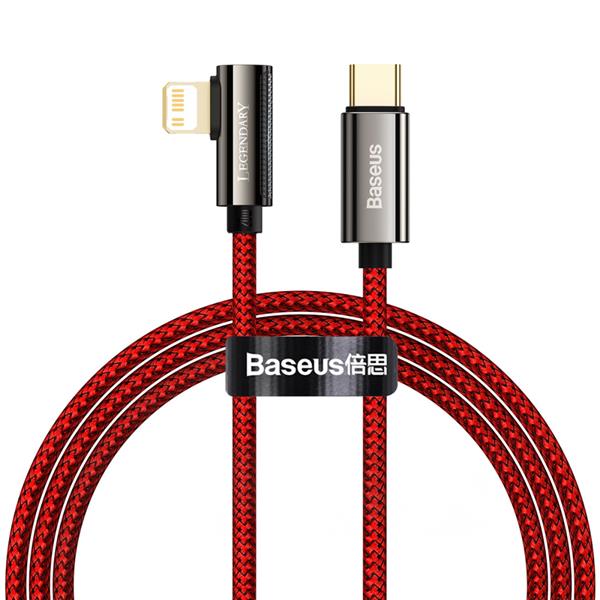 Baseus kabel Legend PD USB-C - Lightning 1,0m 20W czerwony-2059366