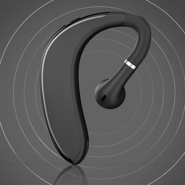WK Design P12 zestaw słuchawkowy bezprzewodowa słuchawka Bluetooth 4.2 czarny-2219079
