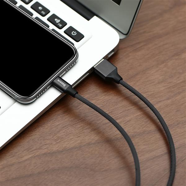 Baseus kabel Yiven USB - Lightning 1,2 m 2A czarny-2104612