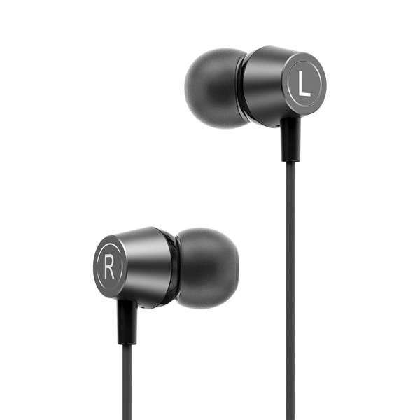 XO słuchawki przewodowe EP59 jack 3,5mm dokanałowe czarne-2989970