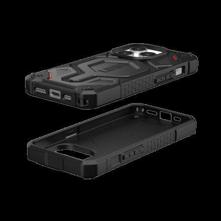 UAG Monarch Pro - obudowa ochronna do iPhone 15 Pro kompatybilna z MagSafe (kevlar black)-3141040