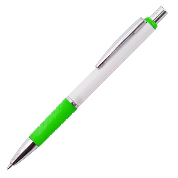 Długopis Rapido, jasnozielony/biały-2011402