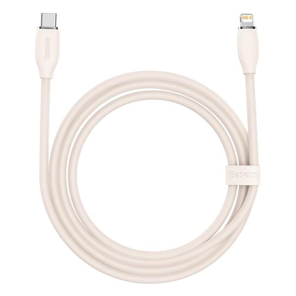 Baseus kabel Jelly Liquid PD USB-C - Lightning 2 m różowy 20W-3010370