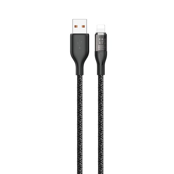 Kabel do szybkiego ładowania 30W 1m USB - Lightning Dudao L22L - szary-3111287