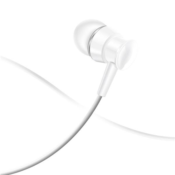 XO Słuchawki przewodowe S25 jack 3,5mm biała-1580957