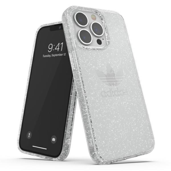 Etui Adidas OR Protective na iPhone 13 Pro / 13 Clear Case Glitter - przezroczyste 47120-3104691