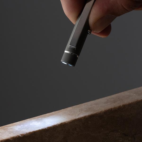 Długopis ze wskaźnikiem laserowym Stellar, grafitowy-1632007