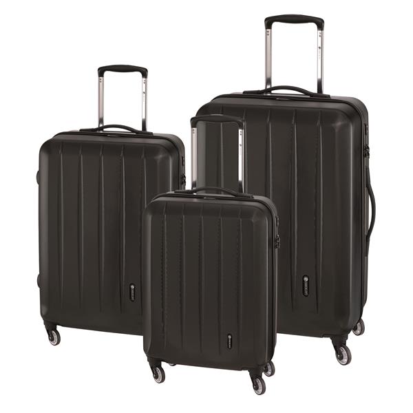 3-częściowy zest. walizek CORK, czarny-2307501