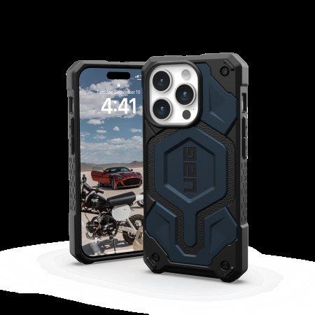 UAG Monarch Pro - obudowa ochronna do iPhone 15 Pro kompatybilna z MagSafe (mallard)-3141051