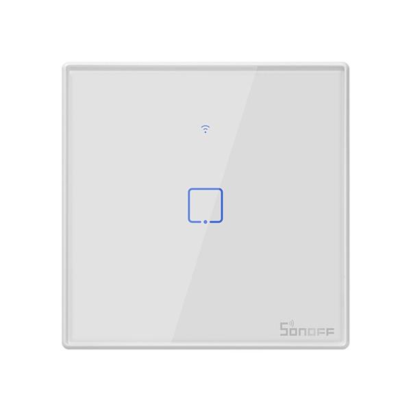 Sonoff T2EU1C-TX jednokanałowy dotykowy włącznik światła przełącznik przycisk Wi-Fi biały (IM190314015)-2187470