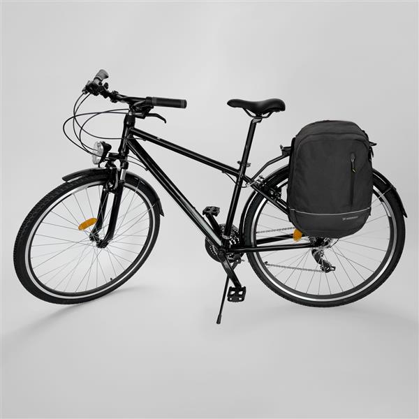 Wozinsky torba rowerowa podwójna plecak 2w1 30l czarna (WBB30BK)-2260924