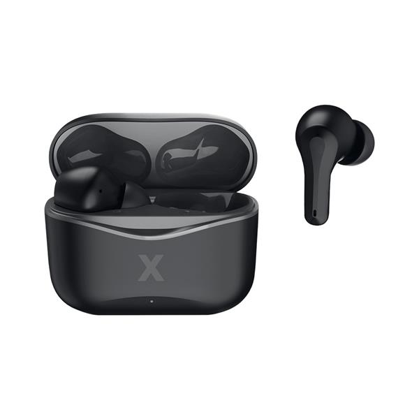 Maxlife słuchawki Bluetooth MXBE-01 TWS czarne dokanałowe-3037470