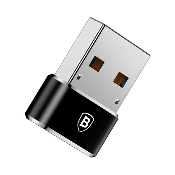 Baseus adapter przejściówka ze złącza USB Type-C na USB czarny (CAAOTG-01)-2138701