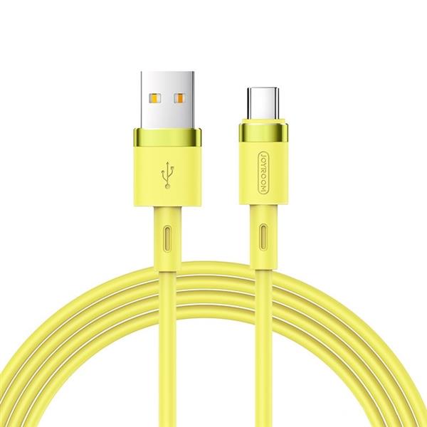 Joyroom kabel USB - USB Typ C 2,4A 1,2 m (S-1224N2 Yellow)-2214197