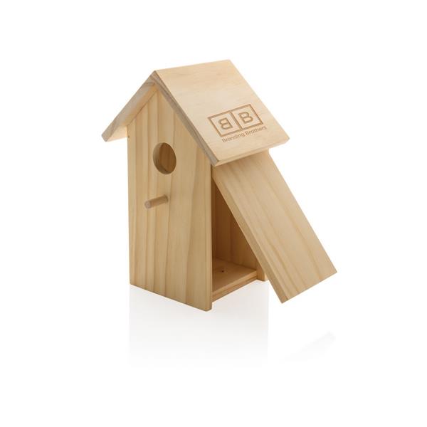 Drewniany domek dla ptaków-3040797