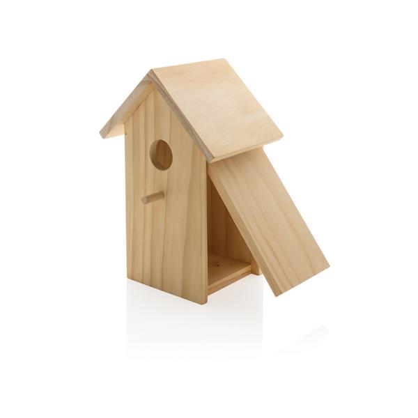 Drewniany domek dla ptaków-3040791