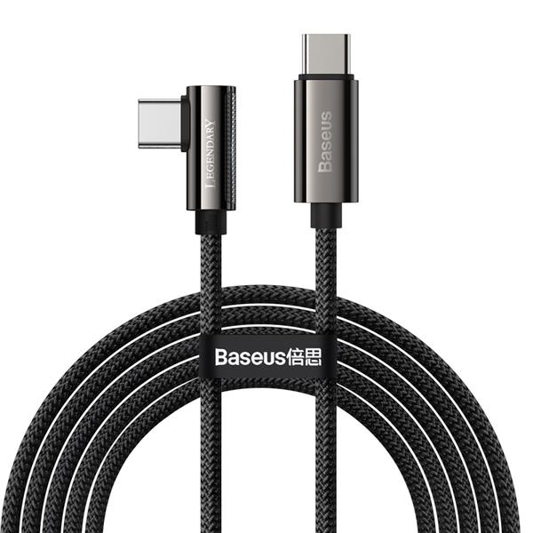 Baseus kabel Legend PD USB-C - USB-C 2,0m 100W czarny-2050979