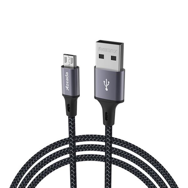 Proda Azeada kabel przewód do szybkiego ładowania USB - Micro USB 3 A Power Delivery 1m szary (PD-B52m)-2186175