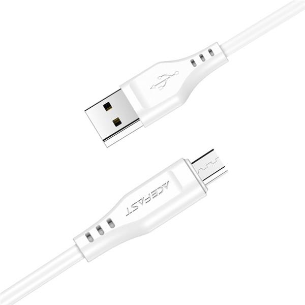 Acefast kabel USB - micro USB 1,2m, 2,4A czarny (C3-09 black)-2270217