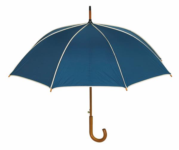Automatyczny parasol WALTZ, beżowy, granatowy-2303093