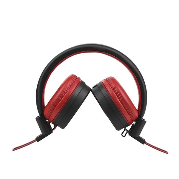 HOCO Słuchawki bluetooth W16 czerwone nauszne-1588453