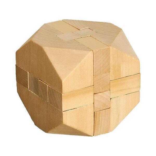 Układanka logiczna Cube, ecru-2009823