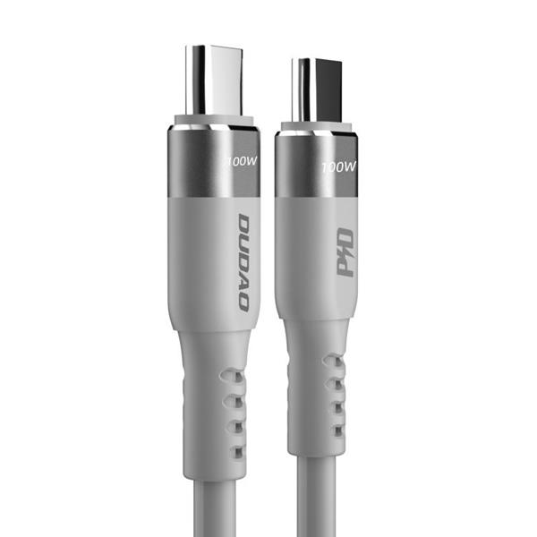 Dudao kabel przewód USB Typ C - USB Typ C 5 A 100 W Power Delivery Quick Charge 3.0 480 Mbps 1 m-2164141