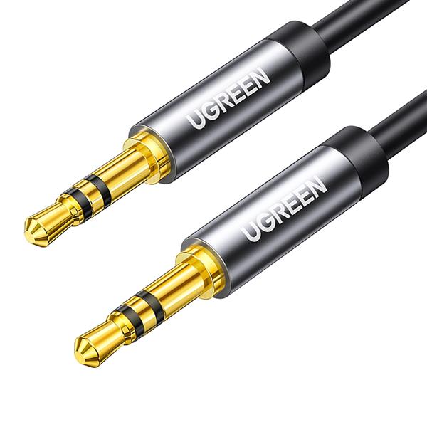 Ugreen kabel przewód audio AUX mini jack 3,5mm 1m czarny (AV119)-2964604