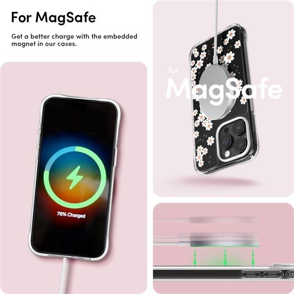 SPIGEN CYRILL CECILE MAG MAGSAFE IPHONE 15 PRO MAX WHITE DAISY-3141318