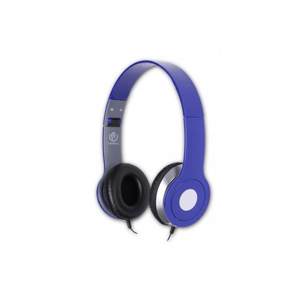 Rebeltec słuchawki przewodowe City nauszne niebieskie-2087718