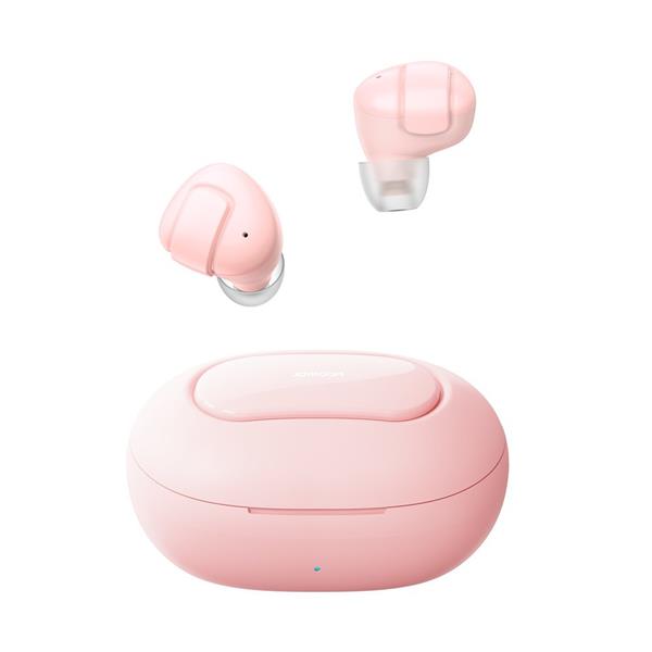 Joyroom bezprzewodowe dokanałowe słuchawki Bluetooth 5.1 TWS różowe (JR-TL10 TWS)-2213439